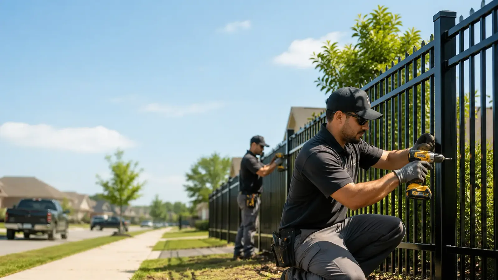 Metal Fence Installation in Center Point, LA